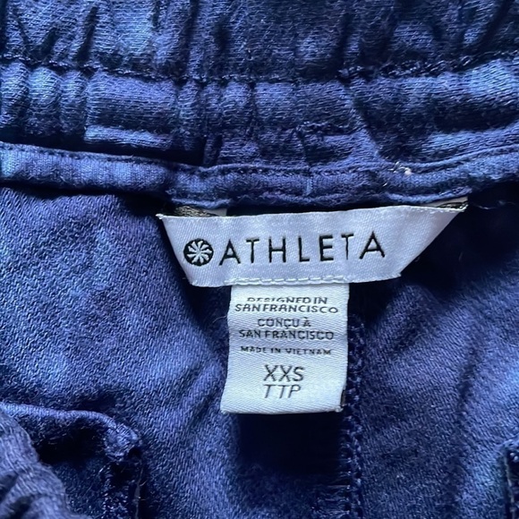 Athleta Farallon Shorts Crystal Tie Dye Blue Size XXS - Picture 6 of 9